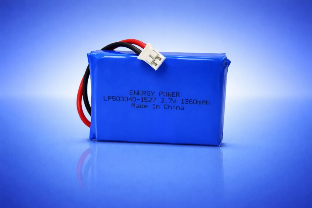 Bateria Recarregável LI-PO 603040 1360MAH 3.7V