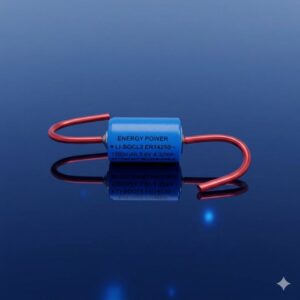 Bateria LI-SOCL2 ER14250 1/2AA 1200MAH 3,6V AX C/ TERMINAL AXIAL