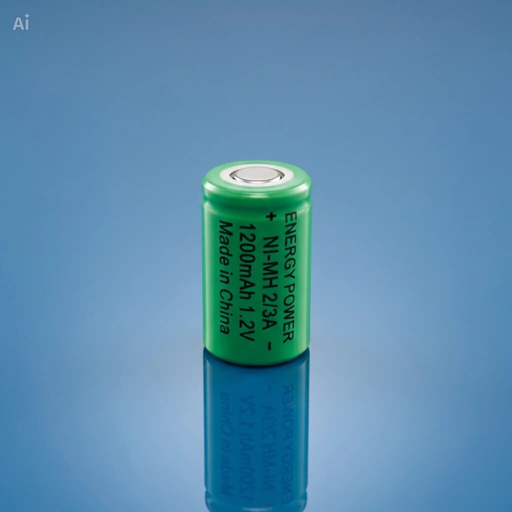 Bateria Recarregável NI-MH 2/3A 1200MAH 1,2V