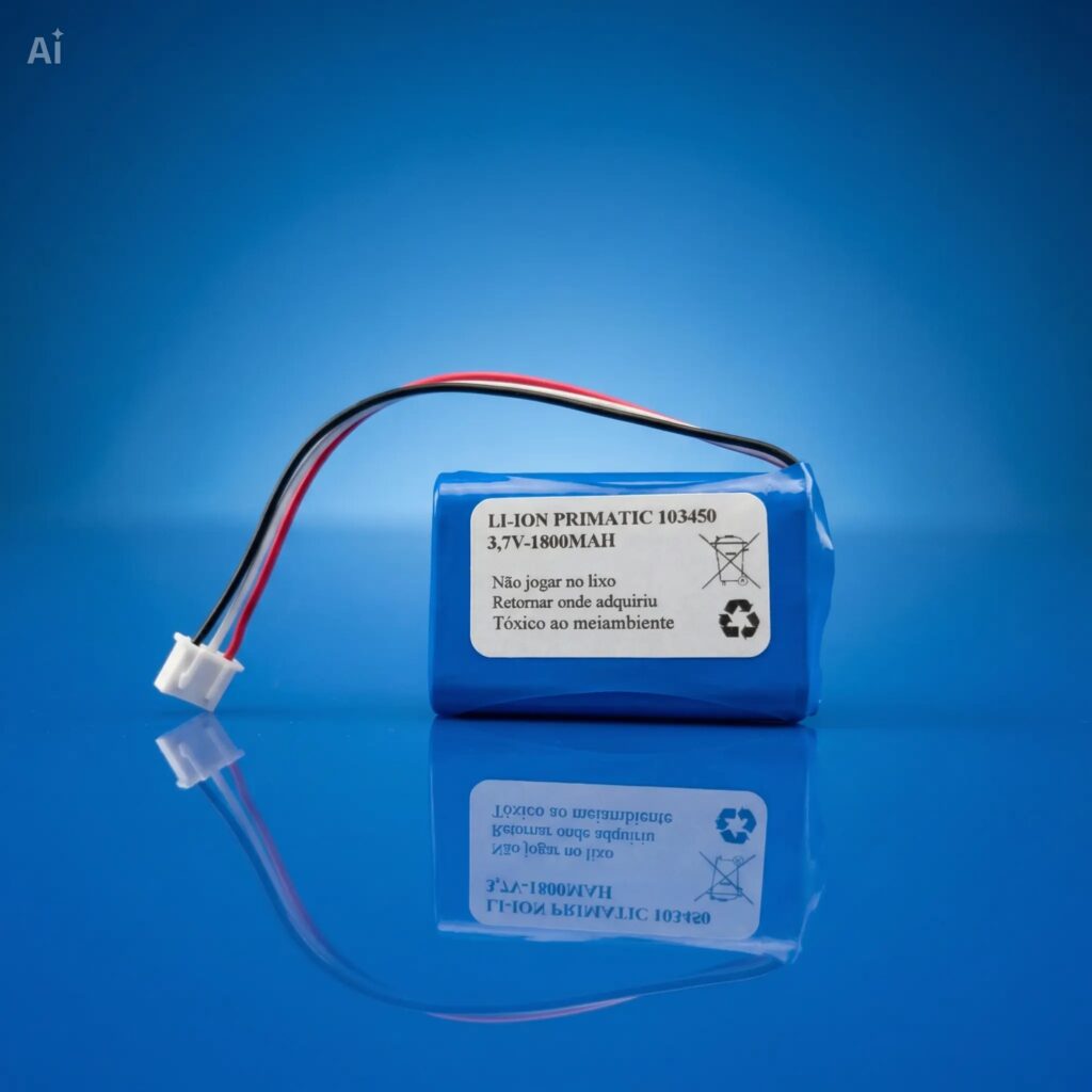 PACK LI-ION 103450 3,7V - 1800MAH Recarregável