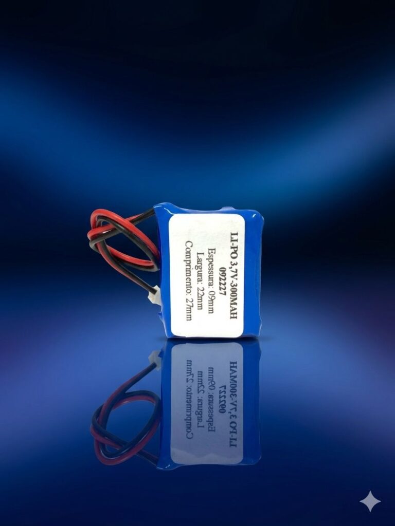 Pack LI-PO 3,7V 300MAH Recarregável