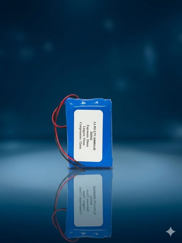 PACK LI-PO 3,7V - 3600MAH Recarregável