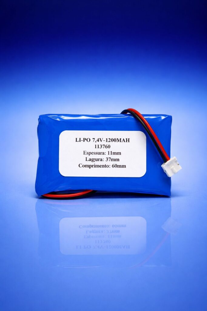 PACK LI-PO 7,4V - 1200MAH Recarregável