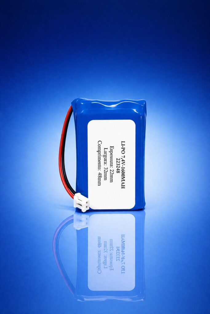 Pack LI-PO 7,4V 1600MAH Recarregável