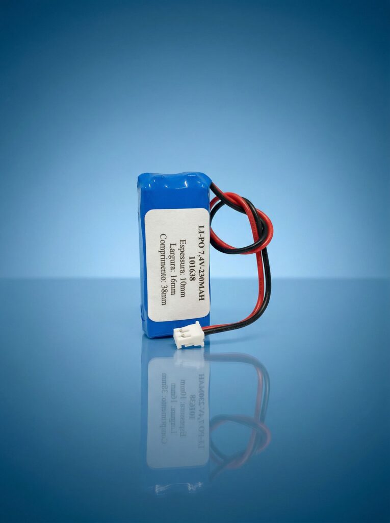PACK LI-PO 7,4V - 230MAH Recarregável
