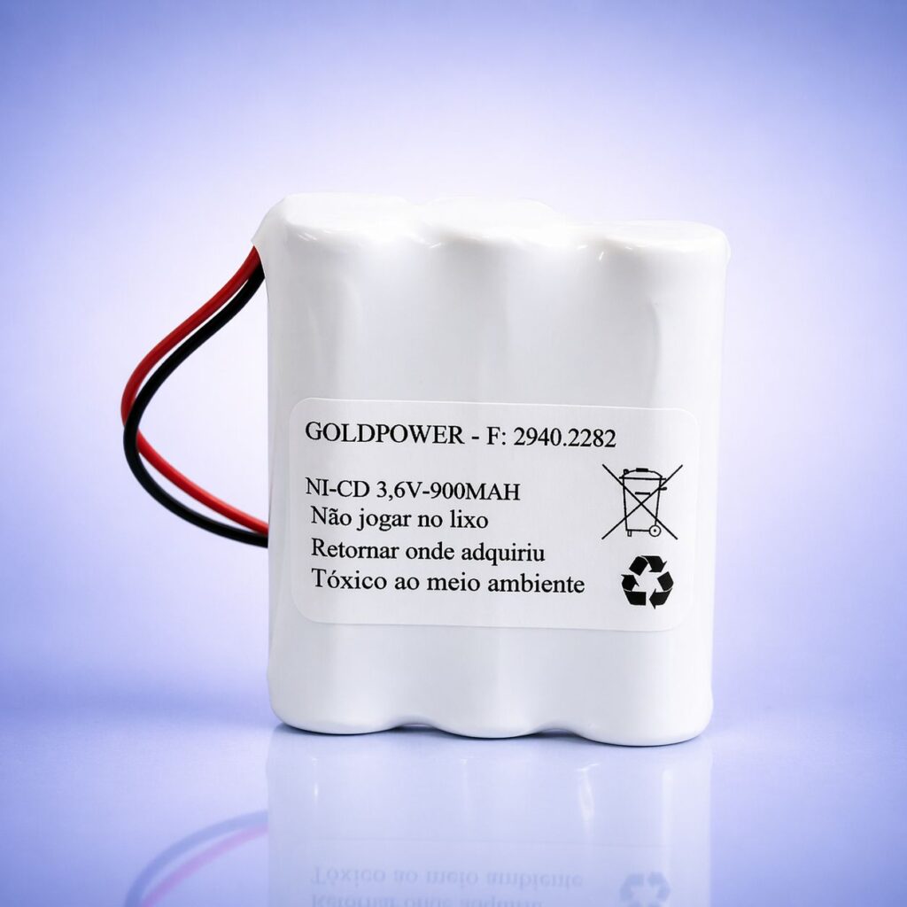 PACK NI-CD AA 3,6V - 900MAH Recarregável
