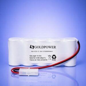 PACK NI-CD C 6V - 2500MAH Recarregável