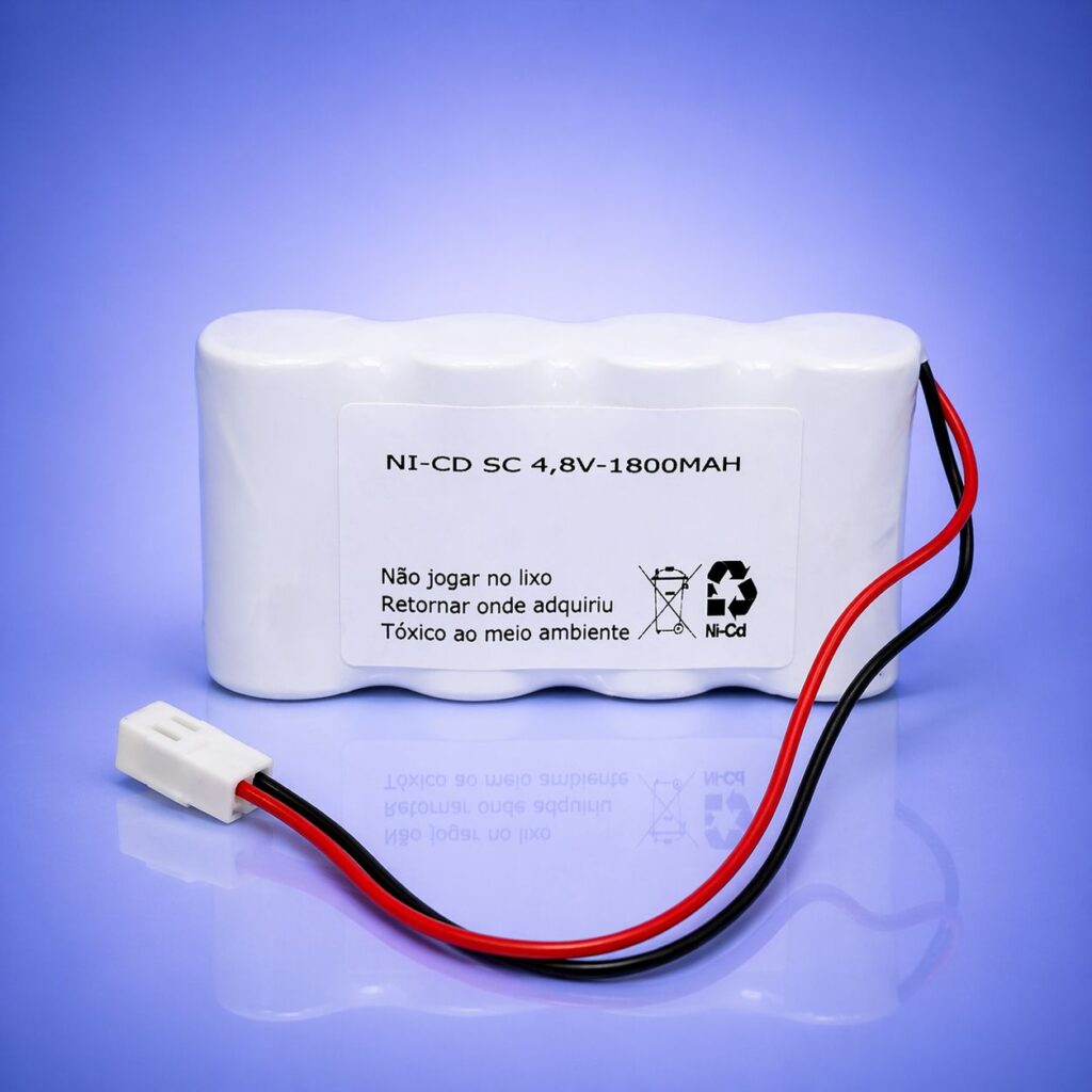 PACK NI-CD SC 4,8V - 1800MAH Recarregável