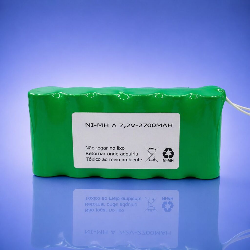 PACK NI-MH A 7,2V - 2700MAH Recarregável