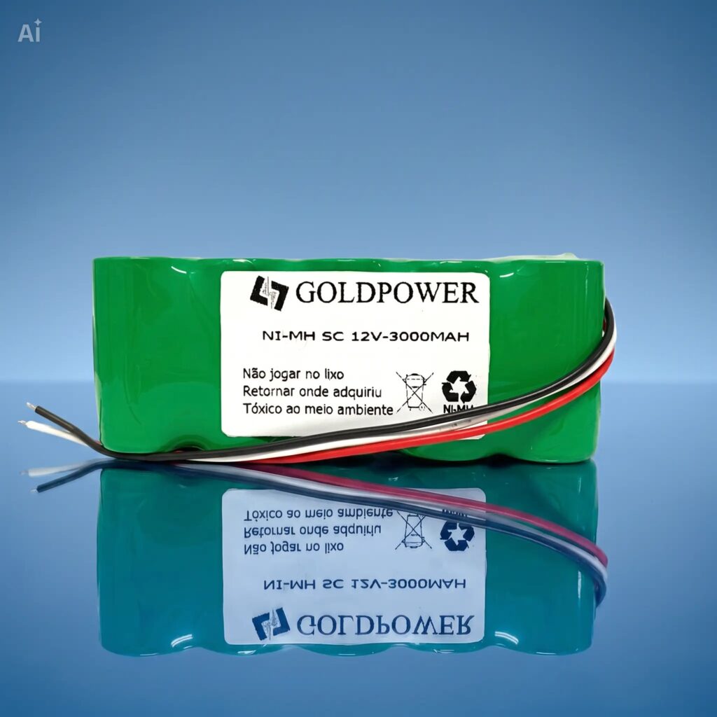 PACK NI-MH SC 12V - 3000MAH Recarregável