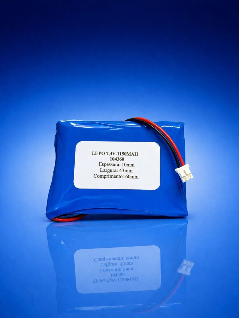 Pack LI-PO 7,4V 1150MAH Recarregável
