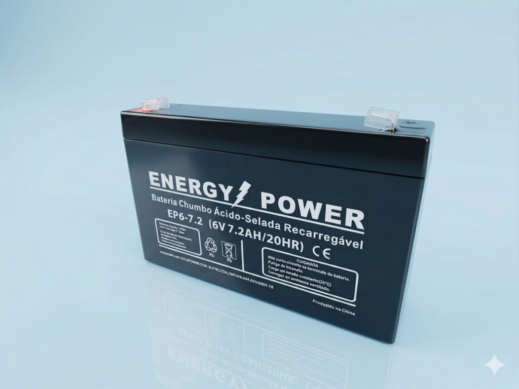 Bateria Selada VRLA 6V 7.2AH